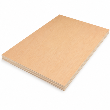 Placaj eucalipt 12mm, furnir estetic de Fag, BB/BB, 2440 x 1220 mm